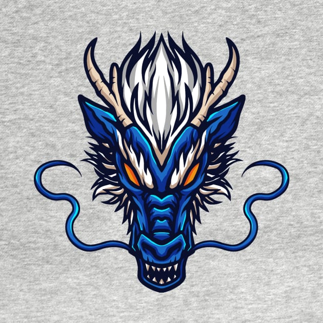 Blue Dragon by Wavey's